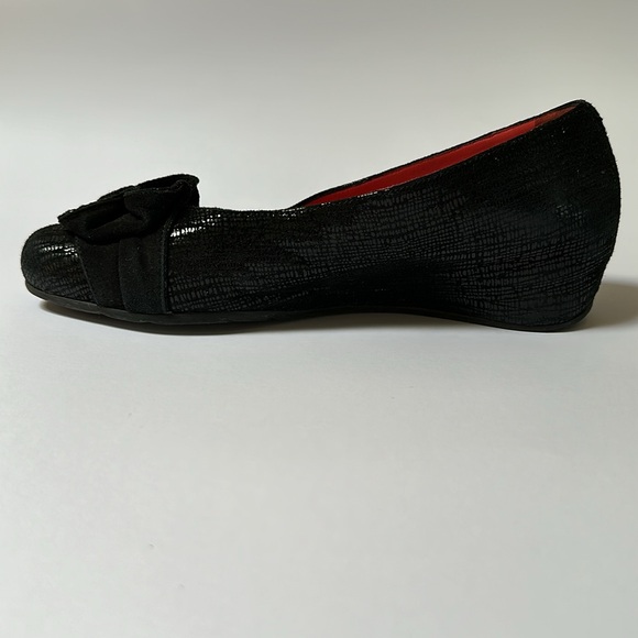 Pas de rouge Black 37.5 suede leather pumps - Picture 4 of 16